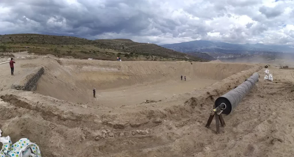 geomembrana aplicacion mineria